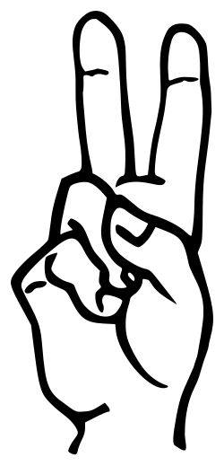File:Sign language V.svg